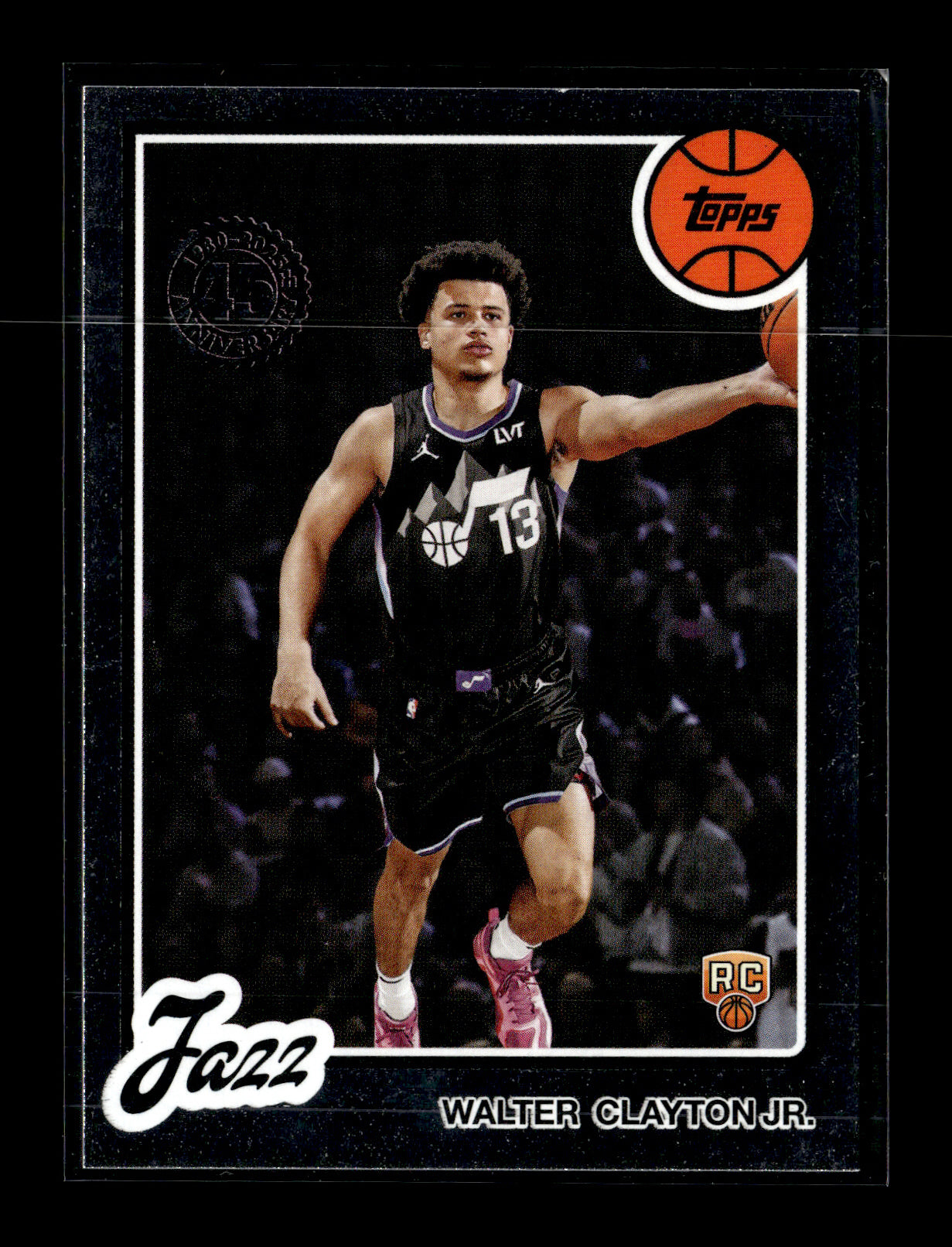 2025-26 Topps #80BK-64 Walter Clayton Jr. 1980-81 Topps Basketball Utah Jazz