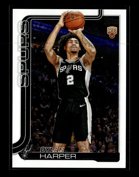 2025-26 Topps #202 Dylan Harper Rookie San Antonio Spurs