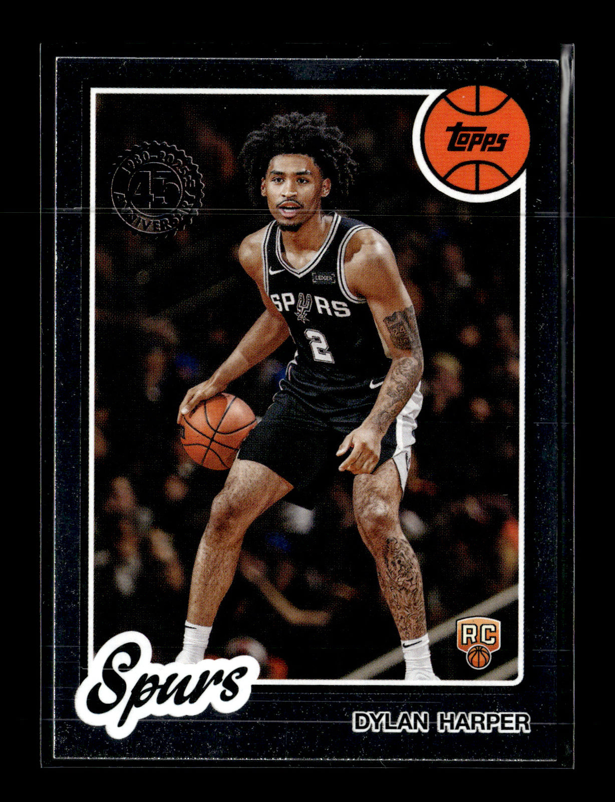 2025-26 Topps #80BK-52 Dylan Harper 1980-81 Topps Basketball San Antonio Spurs