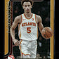 2025-26 Topps #64 Dyson Daniels Gold Holo Foil #/50 Atlanta Hawks