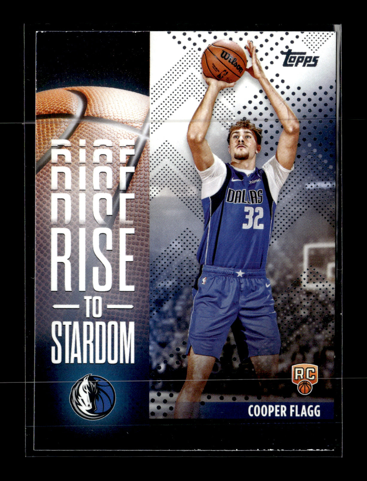2025-26 Topps #RTS-1 Cooper Flagg Rise to Stardom Dallas Mavericks