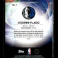 2025-26 Topps #NL-1 Cooper Flagg No Limit Dallas Mavericks