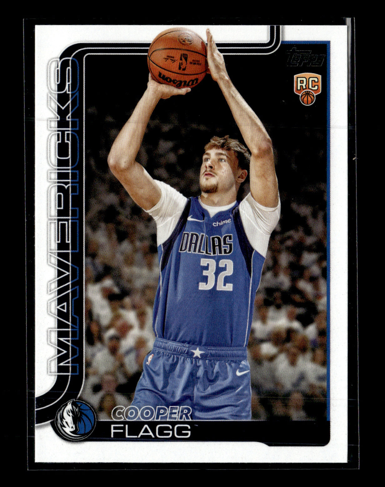2025-26 Topps #201 Cooper Flagg Rookie Dallas Mavericks