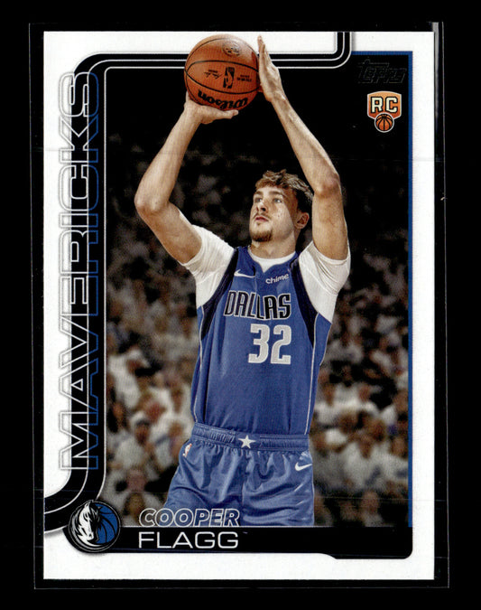 2025-26 Topps #201 Cooper Flagg Rookie Dallas Mavericks