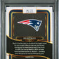 2024 Panini Select Drake Maye #113 Red & Blue Shock PSA 9 New England Patriots