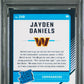 2024 Panini Donruss Optic Jayden Daniels #248 Holo PSA 9 Washington Commanders