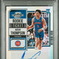 2023 Panini Contenders Optic Ausar Thompson #102 Autograph PSA 8 Detroit Pistons