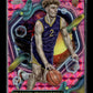 2023-24 Topps Chrome Cosmic Brandin Podziemski #167 Pink Galaxy Refractors Golden State Warriors