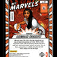 2025 Donruss WNBA Aneesah Morrow #25 Net Marvels Green Fireworks #/399 Connecticut Sun