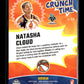 2025 Donruss WNBA Natasha Cloud #15 Crunch Time New York Liberty