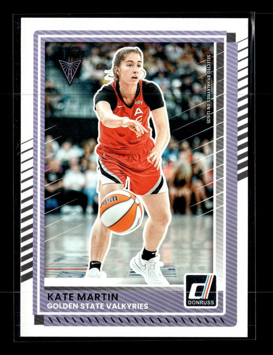 2025 Donruss WNBA Kate Martin #54 Golden State Valkyries