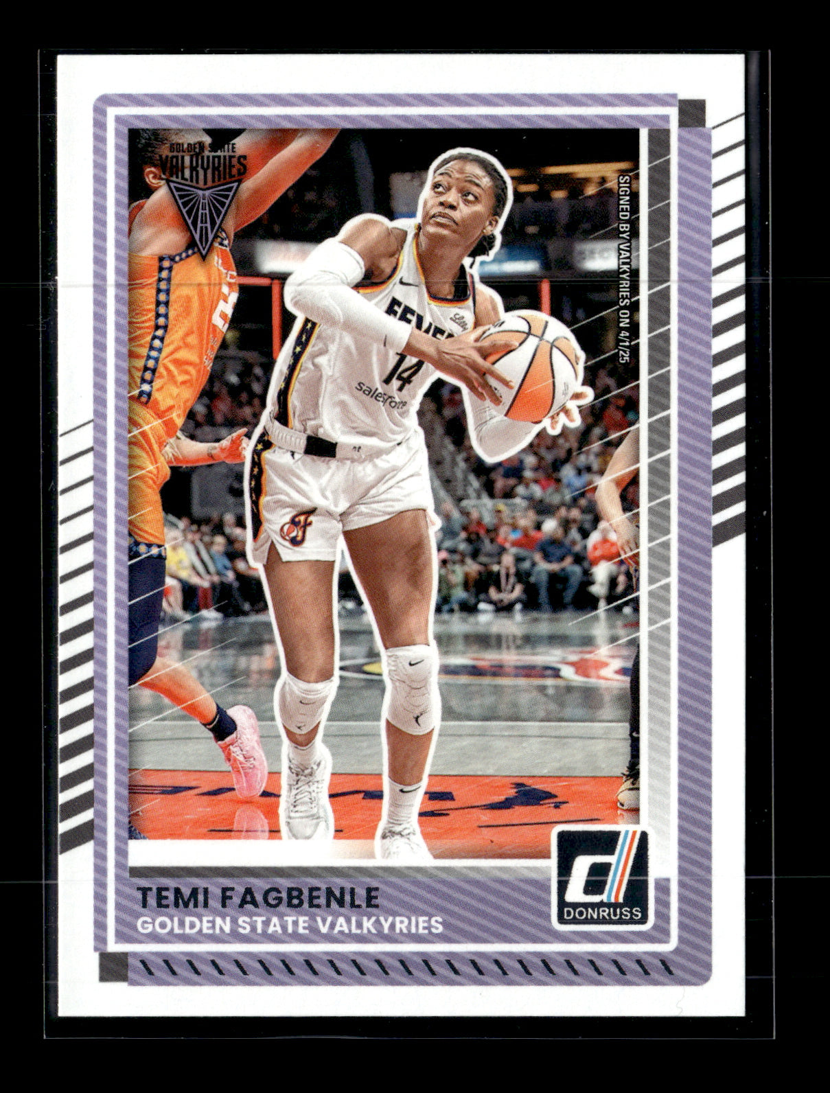 2025 Donruss WNBA Temi Fagbenle #58 Holo Golden State Valkyries