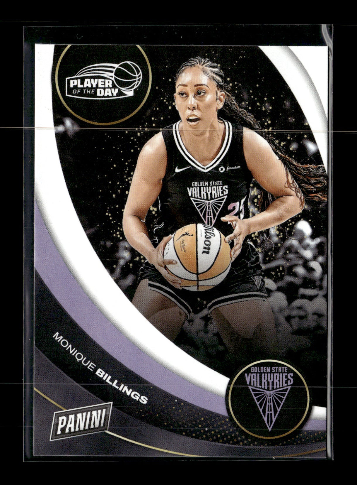 2025 Panini WNBA Player of the Day Monique Billings #48 Golden State Valkyries
