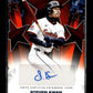 2025 Topps Update Steven Kwan #BSAU-SKW Baseball Stars Autographs Orange #/25 Cleveland Guardians