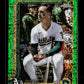 2025 Topps Chrome Brent Rooker #54 Green Speckle Refractors #/99 Athletics