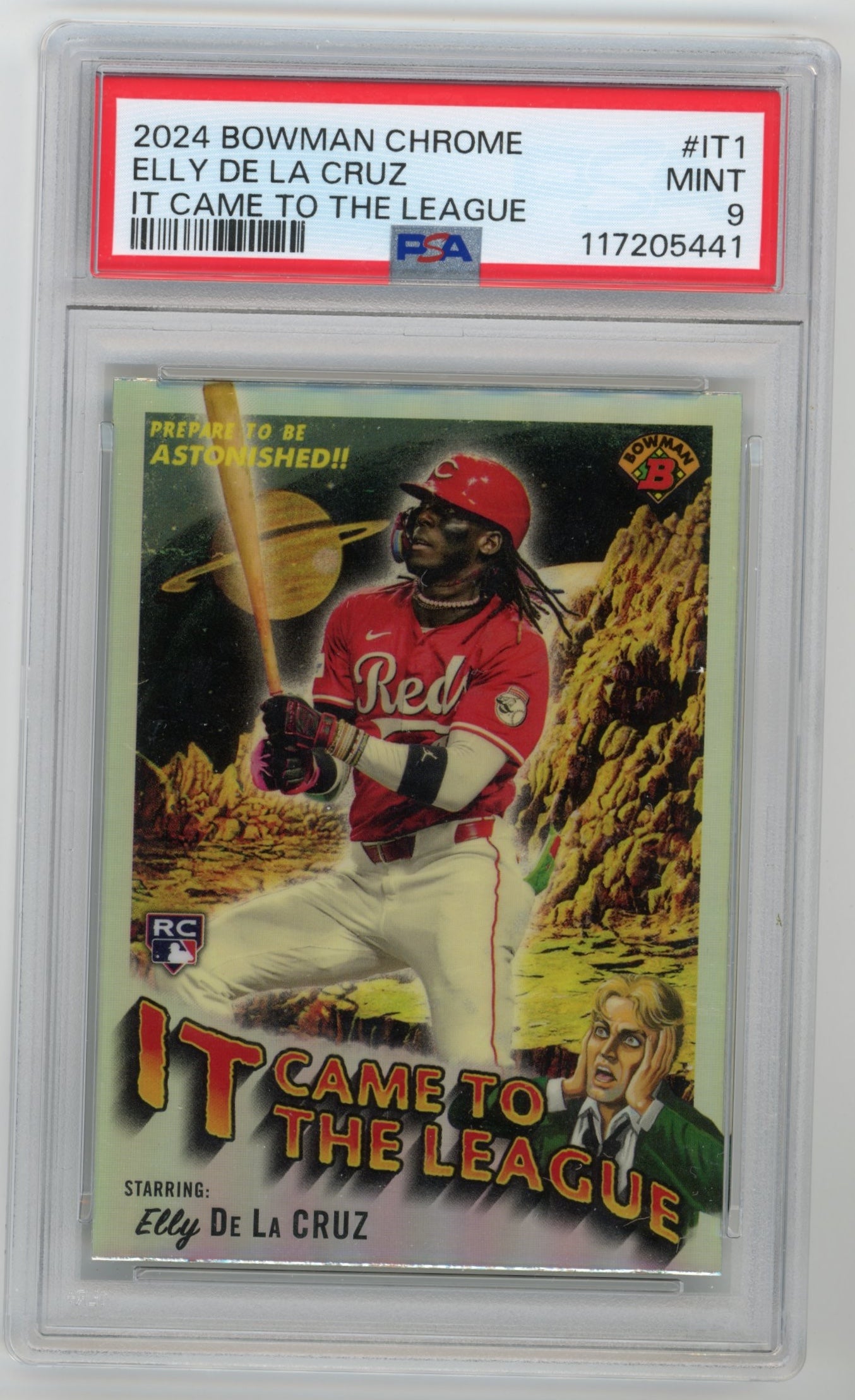 2024 Bowman Chrome Elly De La Cruz #IT-1 It Came to the League PSA 9 Cincinnati Reds