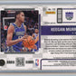2022-23 Panini Contenders Optic Keegan Murray #132 Green #/75 Sacramento Kings