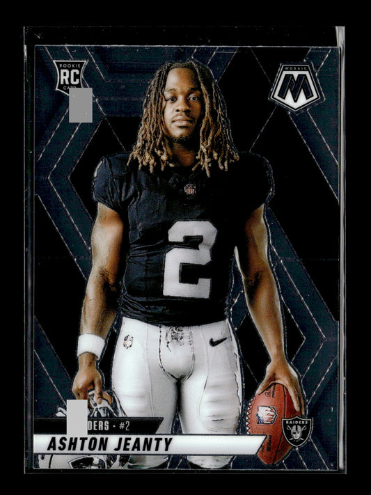 2025 Panini Mosaic Ashton Jeanty #287 Las Vegas Raiders
