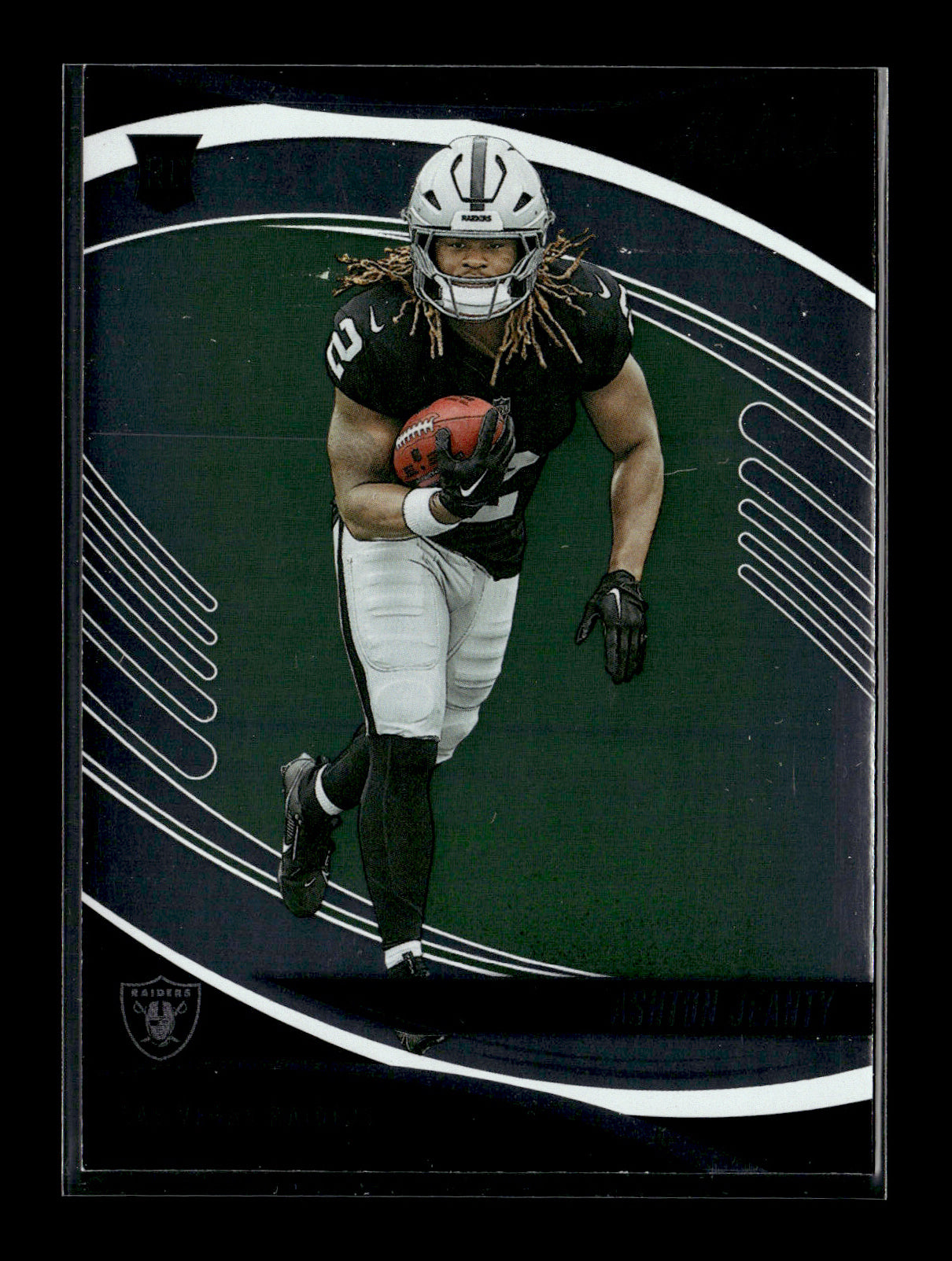 2025 Panini Absolute Ashton Jeanty #106 Black Las Vegas Raiders
