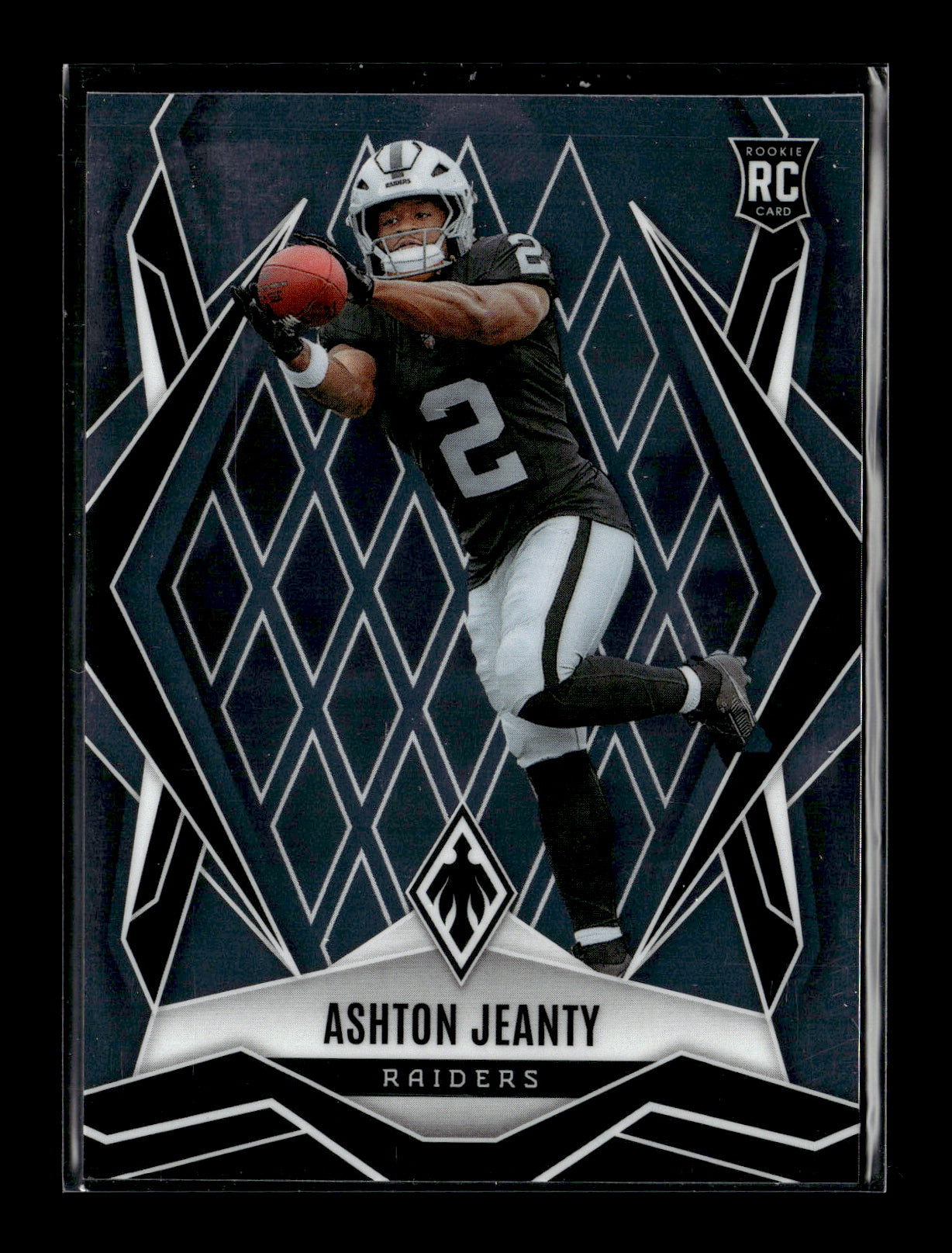 2025 Panini Phoenix Ashton Jeanty #158 Las Vegas Raiders