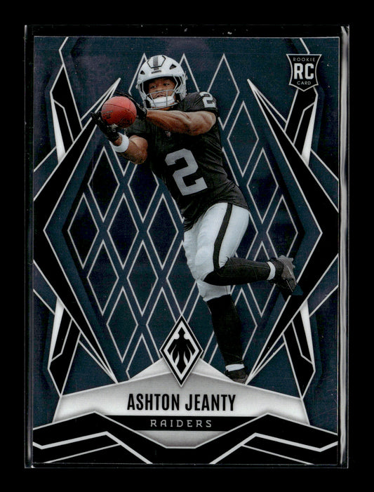 2025 Panini Phoenix Ashton Jeanty #158 Las Vegas Raiders