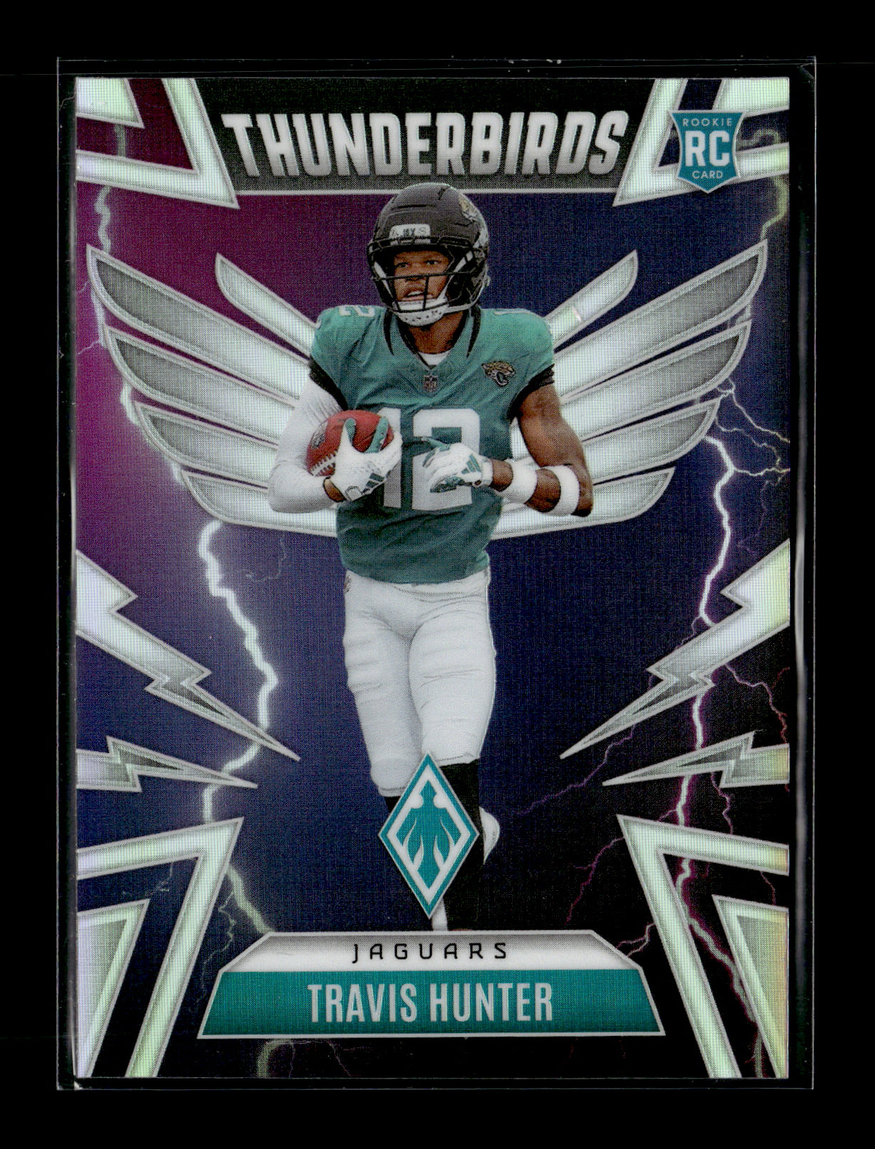 2025 Panini Phoenix Travis Hunter #22 Thunderbirds Jacksonville Jaguars