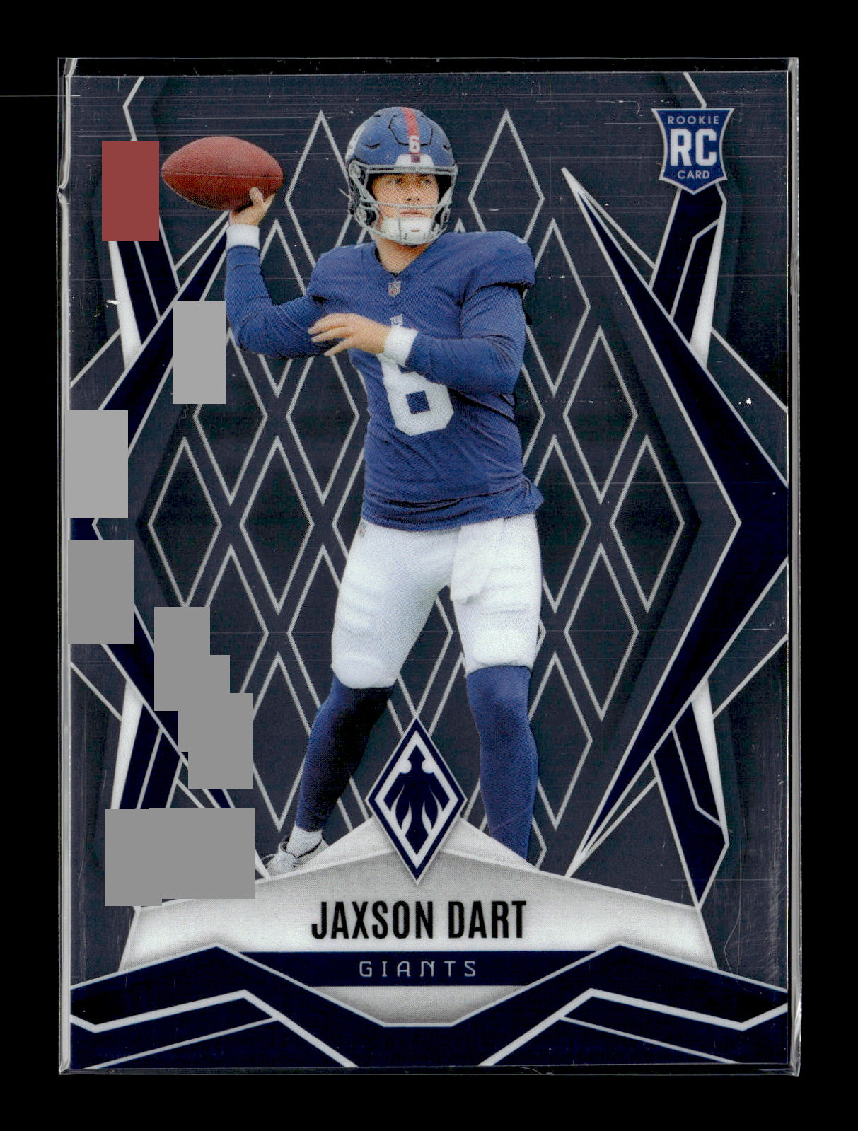 2025 Panini Phoenix Jaxson Dart #200 New York Giants