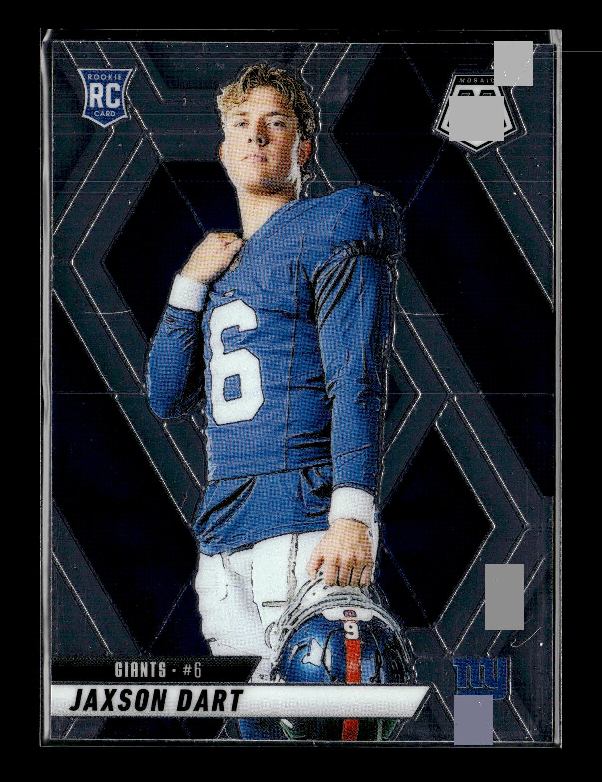 2025 Panini Mosaic Jaxson Dart #288 New York Giants