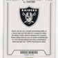 2024 Panini Phoenix Brock Bowers #CON-BBS Contours Lazer Las Vegas Raiders