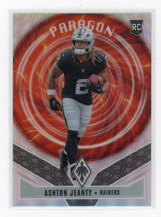 2025 Panini Phoenix Ashton Jeanty #10 Paragon Las Vegas Raiders