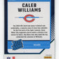 2024 Donruss Optic Caleb Williams #201 Purple Shock Chicago Bears