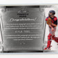 2023 Leaf Trinity - Patch Autograph Memorabilia Bronze Kyle Teel #PA-KT1 #/99