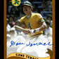 2021 Topps Archives Gene Tenace #FFA-GT Fan Favorites Autographs Oakland Athletics