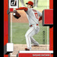 2022 Donruss Shohei Ohtani #147b Red #/2022 Los Angeles Angels