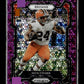 2023 Panini Prizm Nick Chubb #69 No Huddle Purple #/35 Cleveland Browns