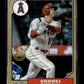 2022 Topps Chrome Shohei Ohtani #87BC-2 1987 Topps Baseball 35th Anniversary Los Angeles Angels