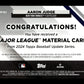 2024 Topps Update Aaron Judge #MLMU-AJ Major League Materials Relics New York Yankees