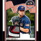 2025 Panini Stars & Stripes USA Baseball Gary Gibson II #USA-GG USA Materials Prime #/25