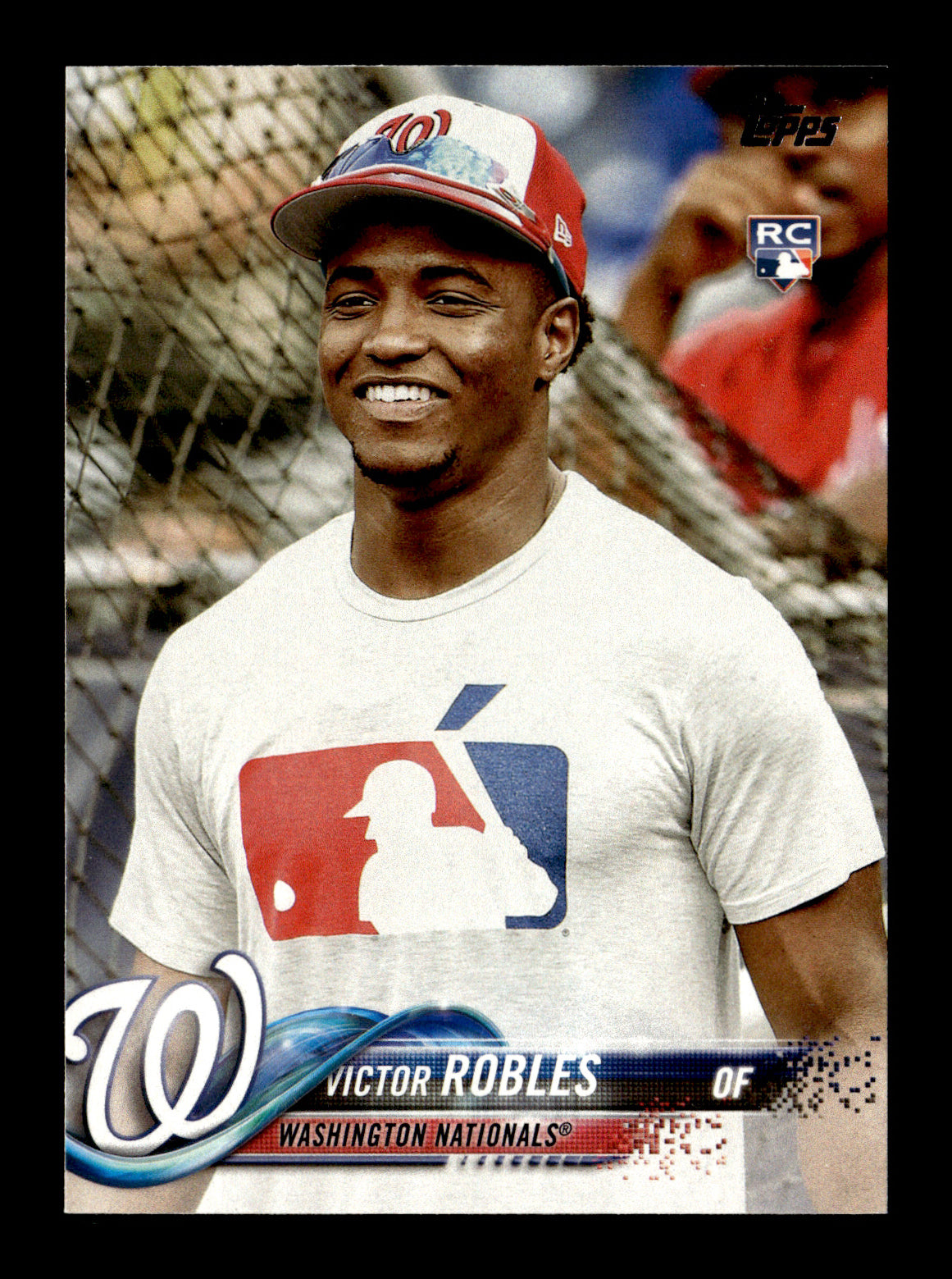 2018 Topps Victor Robles #166b : MLB T-Shirt Washington Nationals
