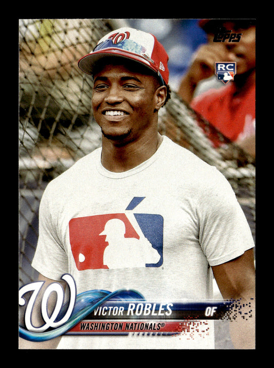 2018 Topps Victor Robles #166b : MLB T-Shirt Washington Nationals