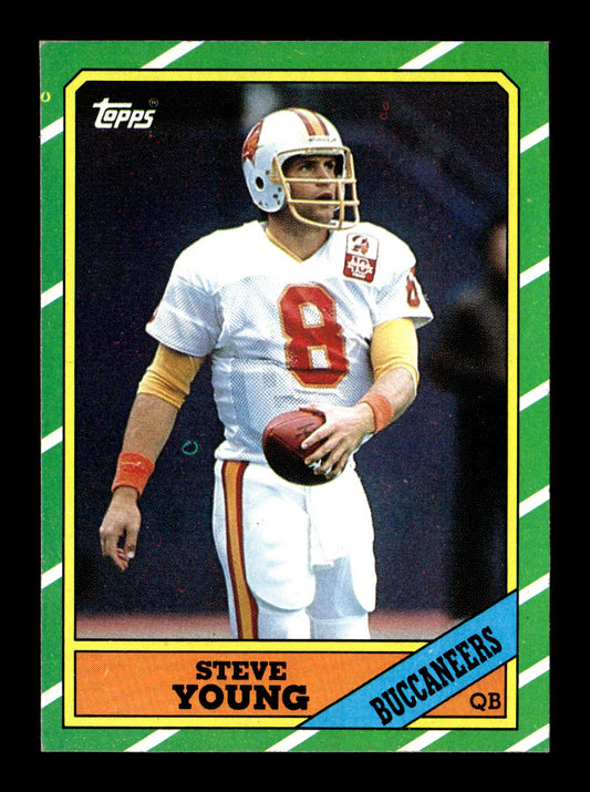1986 Topps Steve Young #374b Tampa Bay Buccaneers