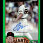 2023 Topps Chrome Update Logan Webb #AC-LOW Autographs Green #/99 San Francisco Giants