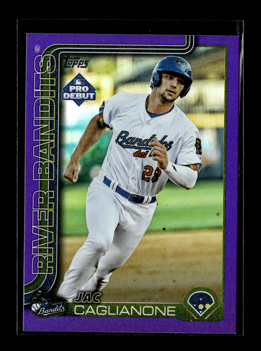 2025 Topps Pro Debut Jac Caglianone #PD-89 Quad Cities River Bandits