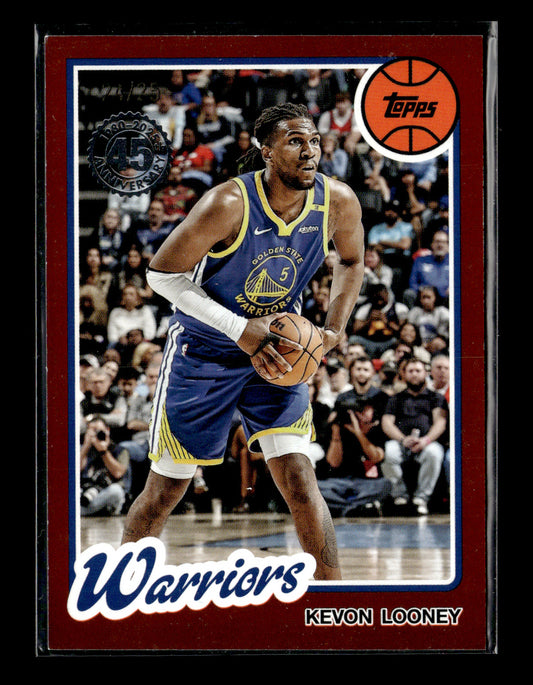 2025-26 Topps Kevon Looney #80BK-19 1980-81 Topps Basketball Golden State Warriors