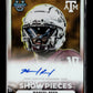 2025 Bowman University Best Marcel Reed #BSA-MR Bowman Showpieces Autographs Texas A&M Aggies