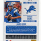 2024 Panini Contenders Optic Jared Goff #18 Purple Pulsar #/37 Detroit Lions