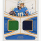 2024 Panini Immaculate Collection Justin Herbert #PAP-JHT Past and Present Materials #/99 Los Angeles Chargers