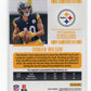 2024 Panini Contenders Optic Roman Wilson #124 Purple Pulsar #/27 Pittsburgh Steelers
