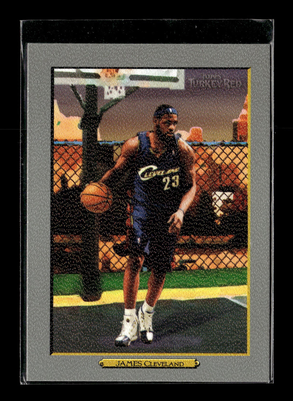 2006-07 Topps Turkey Red LeBron James #2 Cleveland Cavaliers