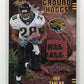2025 Panini Absolute Fred Taylor #GHM-FTA Ground Hoggs Materials Gold #/99 Jacksonville Jaguars
